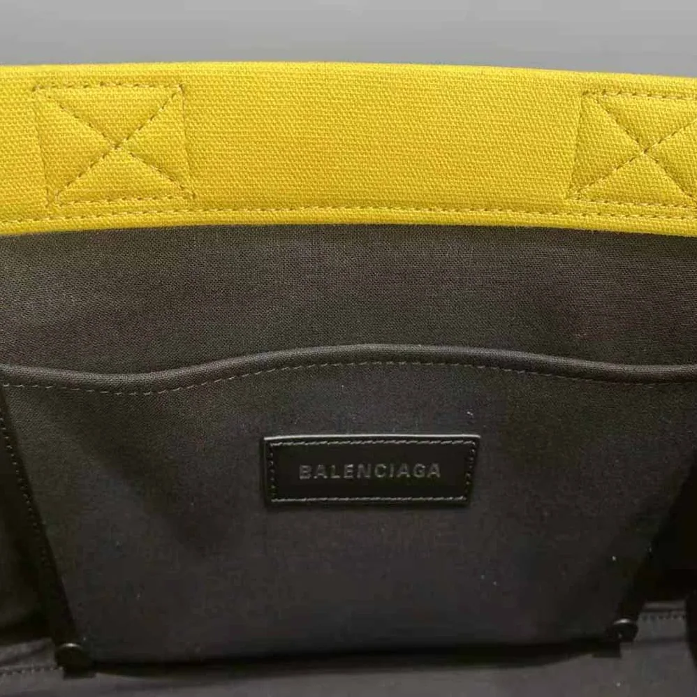 Balenciaga Hardware Small Tote Bag With Strap in Yellow for Women Balenciaga Hardware Small Tote Bag With Strap in Yellow for Women