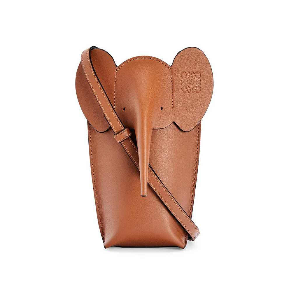 Loewe Elephant Pocket in Classic Calfskin for Women