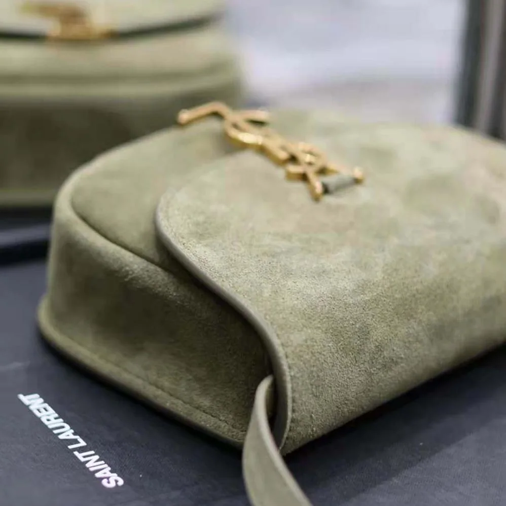 Saint Laurent YSL Kaia Small Satchel in Suede for Women Saint Laurent YSL Kaia Small Satchel in Suede for Women