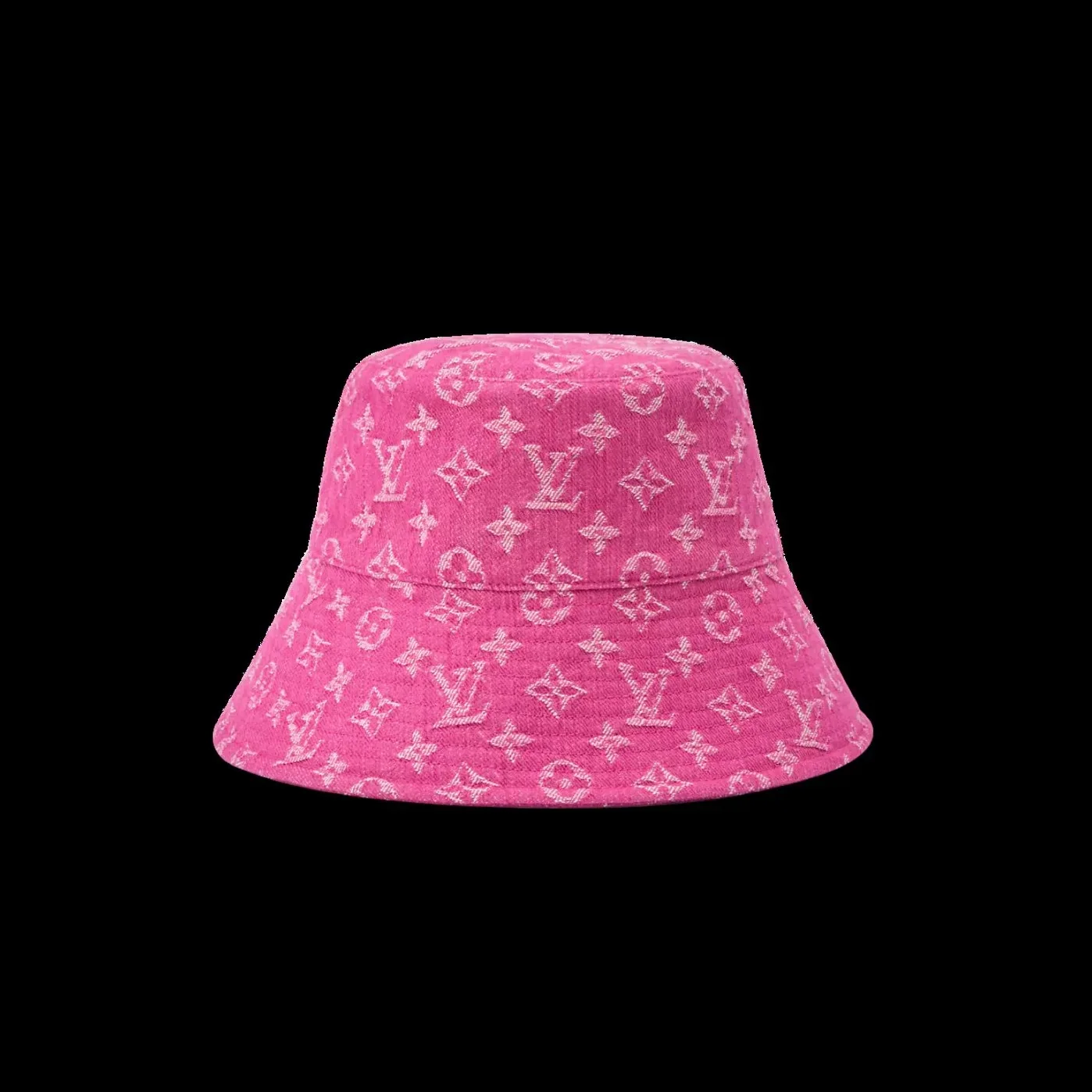Louis Vuitton Bucket Hat Pink Denim