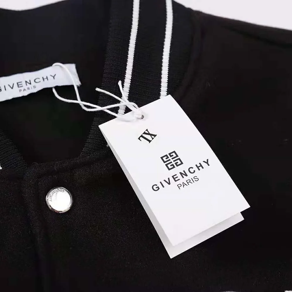 Givenchy Bomber in Wool and Leather for Women Givenchy Bomber in Wool and Leather for Women
