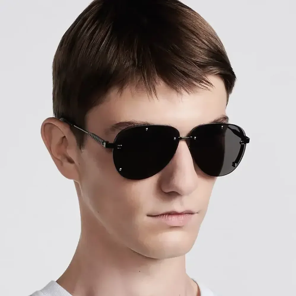 Dior NeoDior A1U Gold Mirrored Aviator Sunglasses for Unisex