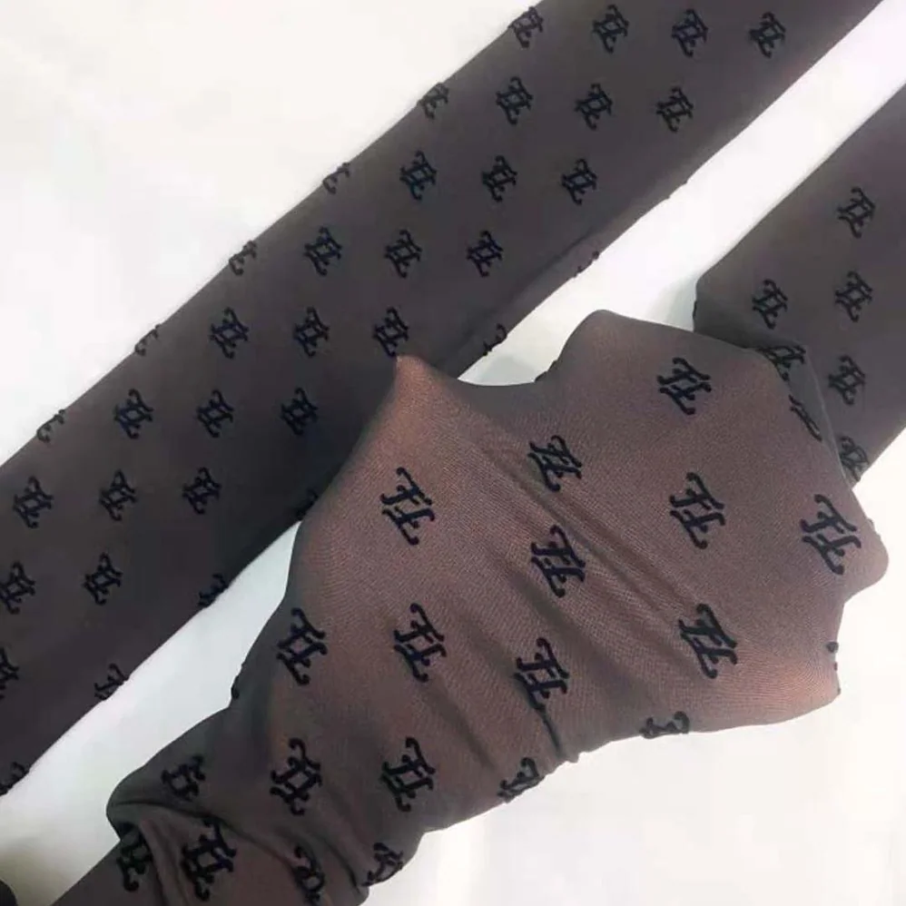 Fendi Tights Black Nylon Pantyhose for Women