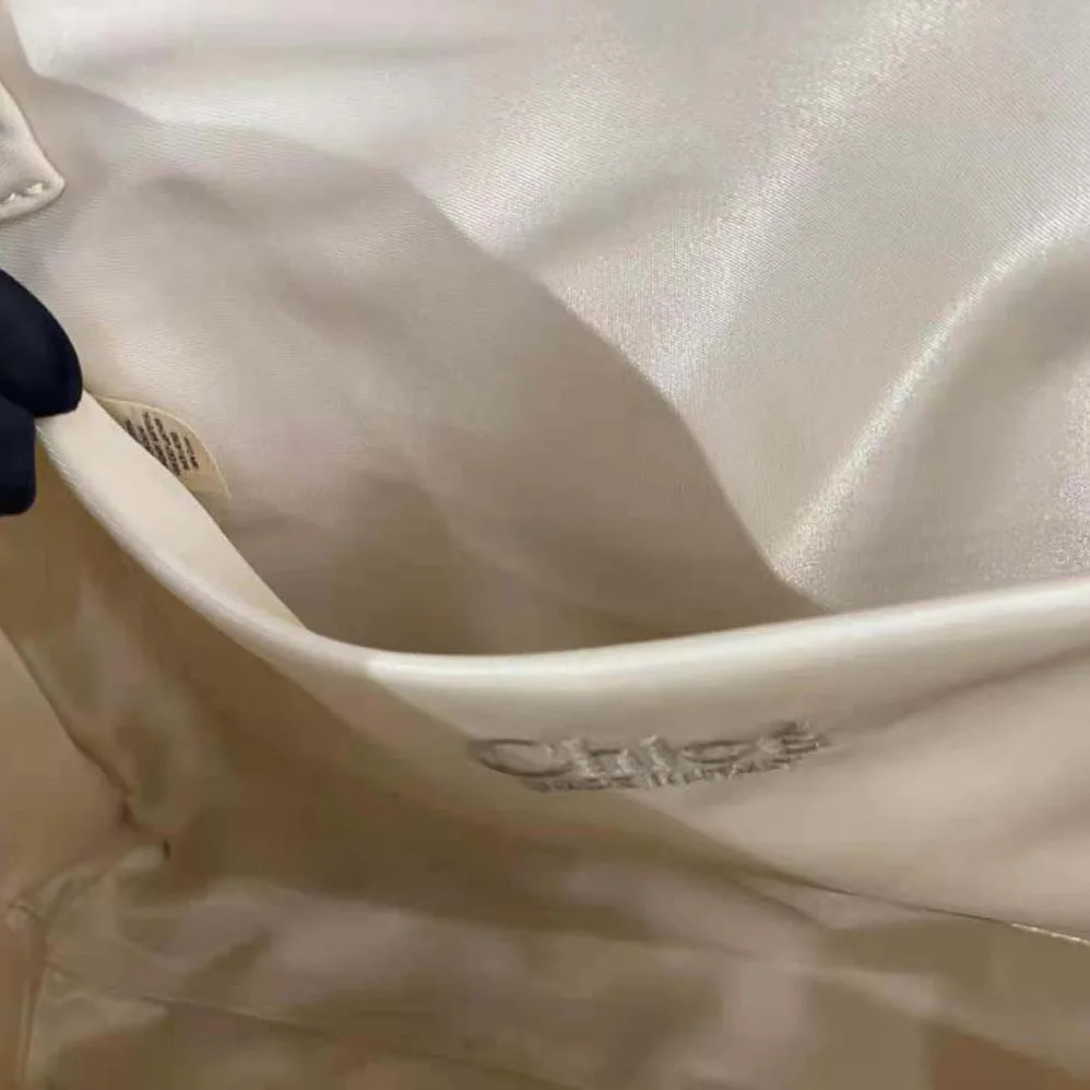 Chloe Medium Woody Tote Bag for Women in White