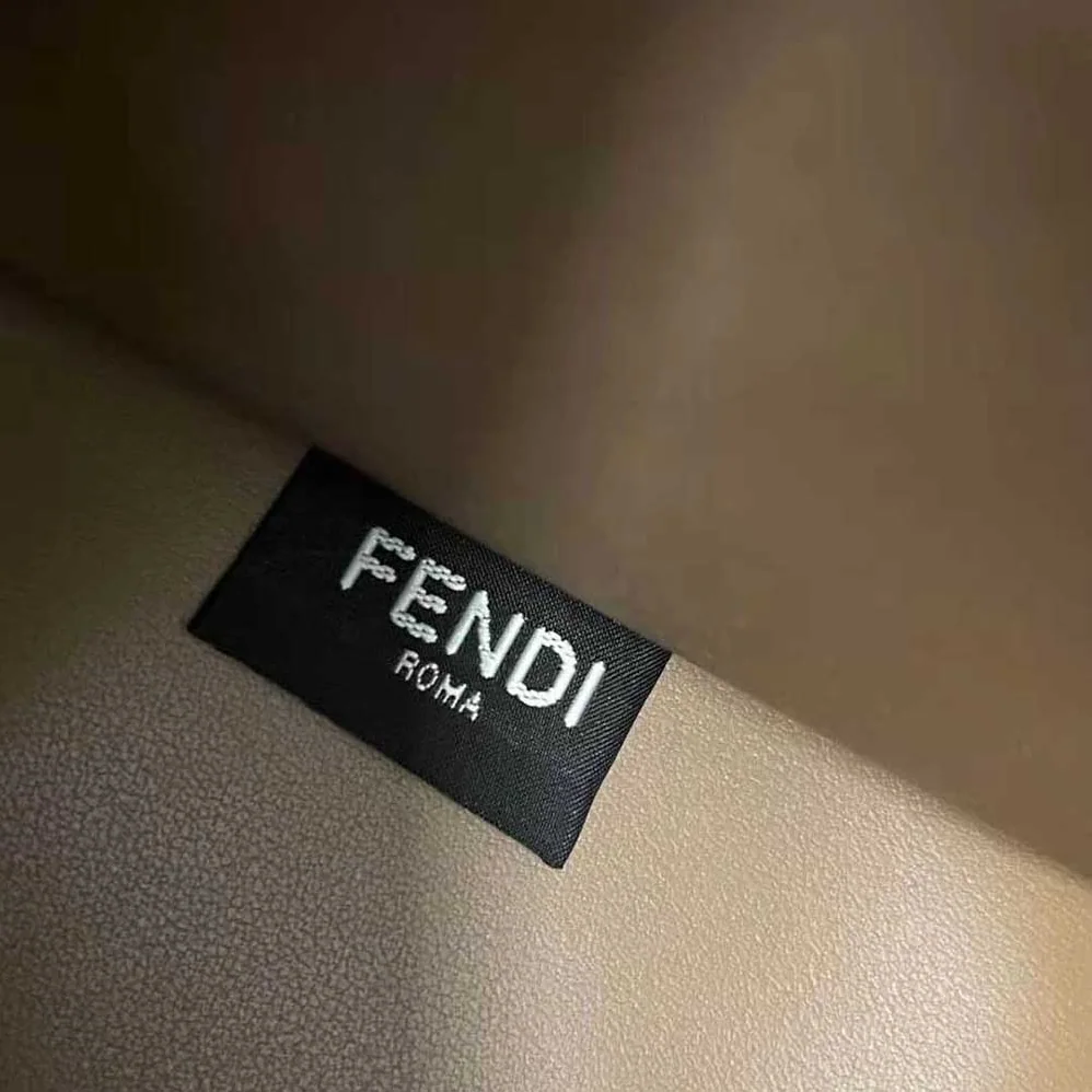 Fendi Sunshine Medium FF Fabric Shopper for Women in Sandy Fendi Sunshine Medium FF Fabric Shopper for Women in Sandy