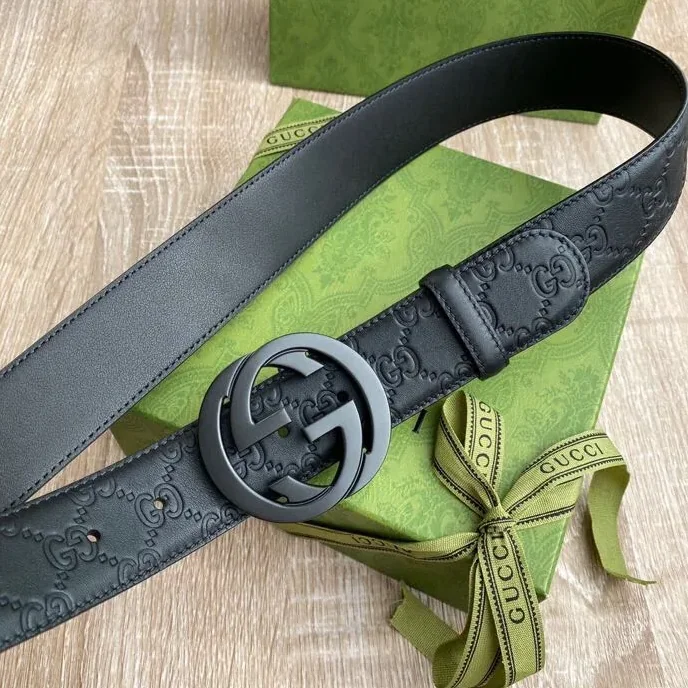Gucci Belt Black GG, for Women Gucci Belt Black GG, for Women