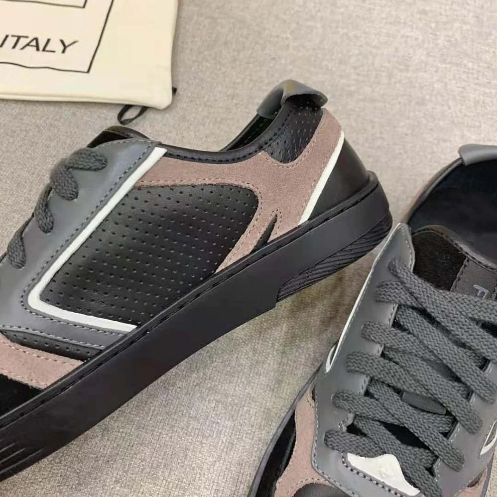 Fendi Step Black Leather Low for Men in tops Fendi Step Black Leather Low for Men in tops
