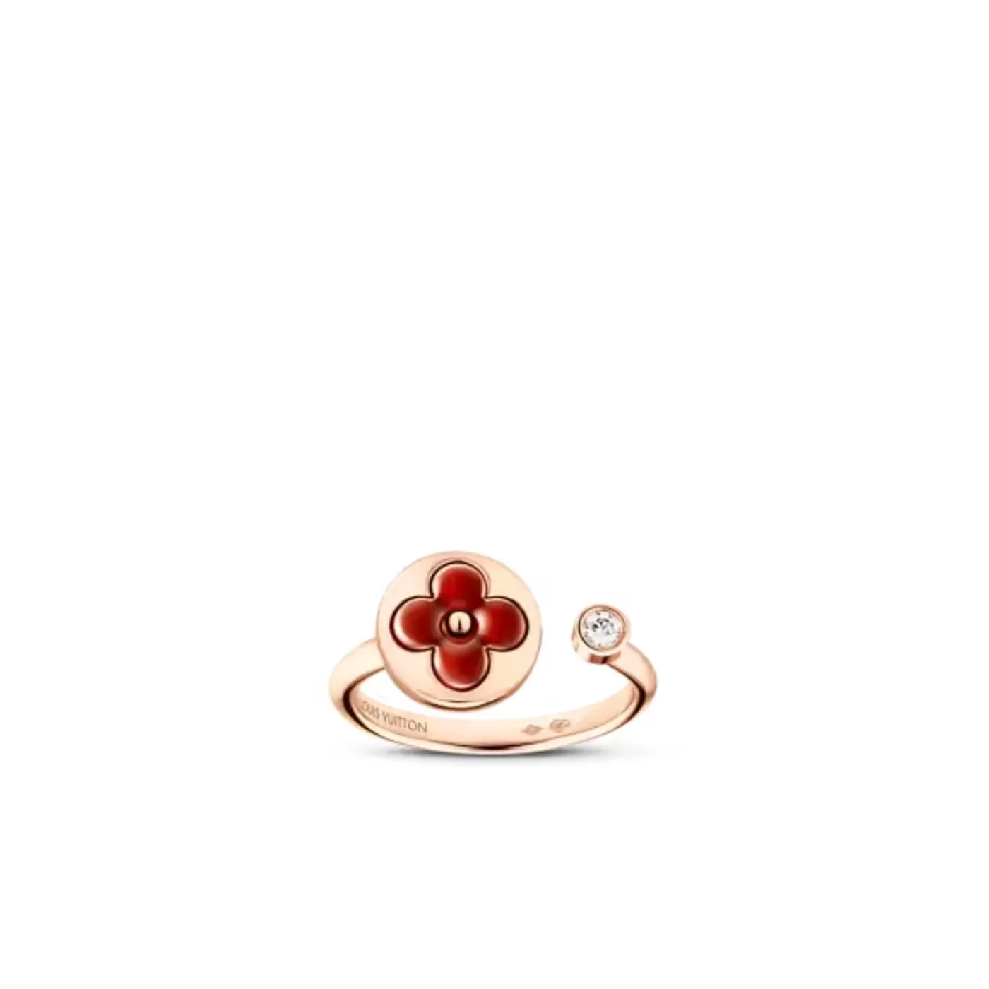 Louis Vuitton Color Blossom Mini Sun Ring Pink Gold - Q0S23A Louis Vuitton Color Blossom Mini Sun Ring Pink Gold - Q0S23A