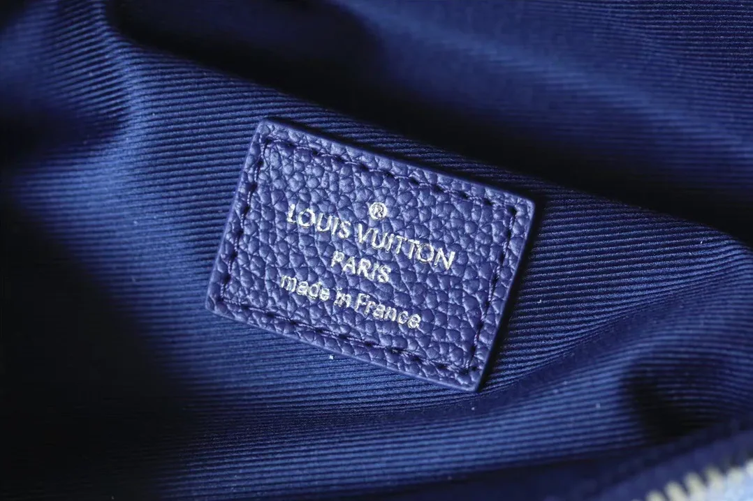 Louis Vuitton Discovery Bumbag PM in Monogram Blue Silver Hardware Louis Vuitton Discovery Bumbag PM in Monogram Blue Silver Hardware