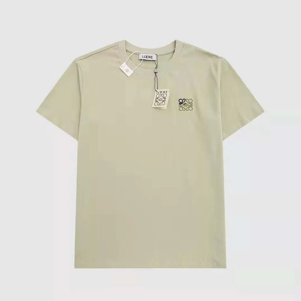Loewe Anagram T-shirt in Cotton for Men in Beige Loewe Anagram T-shirt in Cotton for Men in Beige