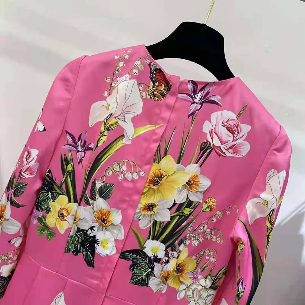 Dolce Gabbana D&G Rabbit for Women in Print Charmeuse Midi Dress Dolce Gabbana D&G Rabbit for Women in Print Charmeuse Midi Dress