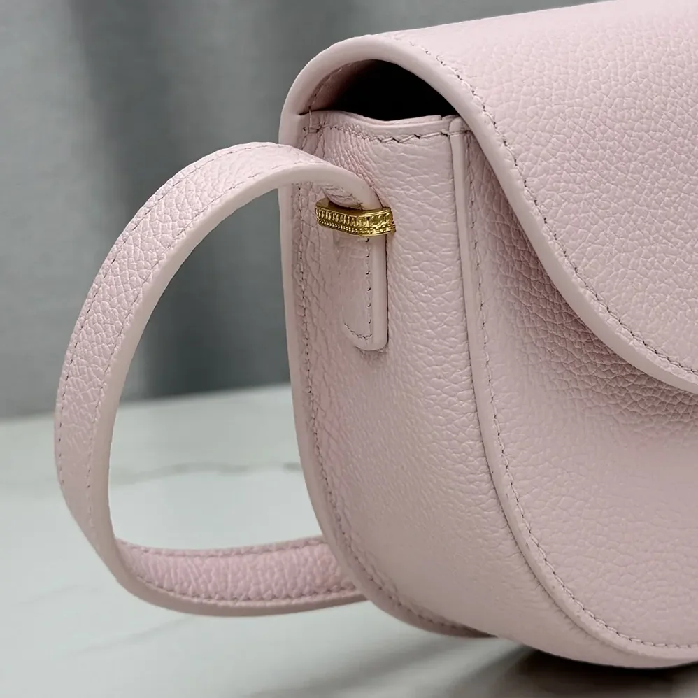Dior Small Dior Médaillon Flap Bag Rose Tendre Grained Calfskin for Women Dior Small Dior Médaillon Flap Bag Rose Tendre Grained Calfskin for Women