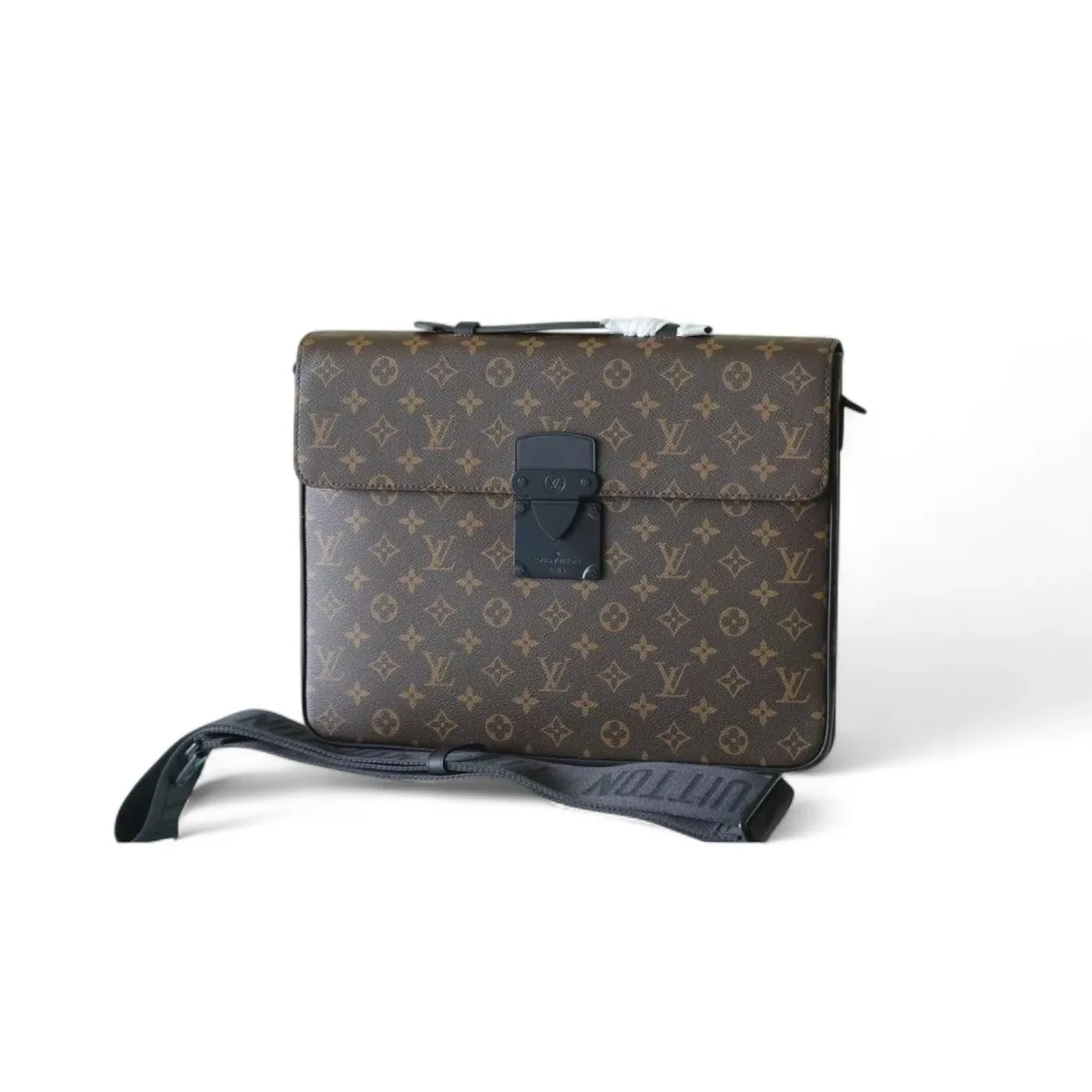 Louis Vuitton S in Lock Briefcase Monogram Canvas Louis Vuitton S in Lock Briefcase Monogram Canvas