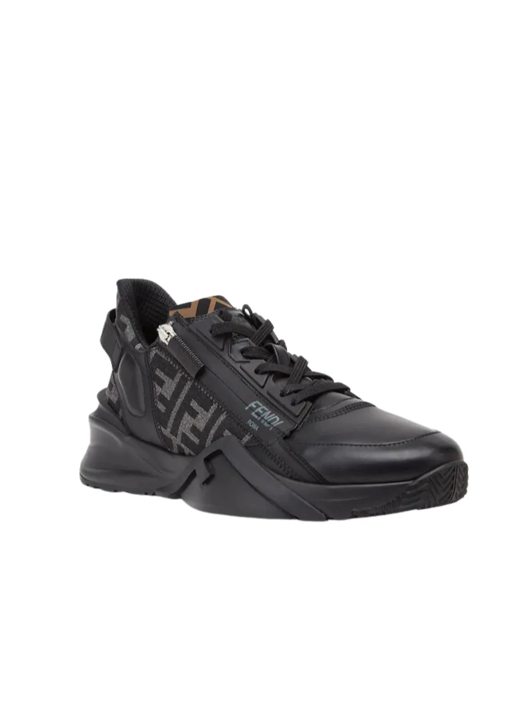 Fendi FD Flow Sneakers Black 7E1392AJZHF1DV5 Fendi FD Flow Sneakers Black 7E1392AJZHF1DV5
