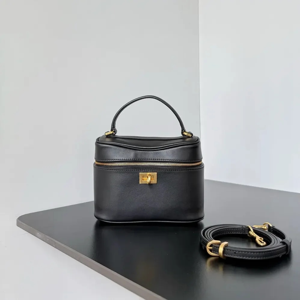 Balenciaga Rodeo Vanity In Black Smooth Calfskin for Women Balenciaga Rodeo Vanity In Black Smooth Calfskin for Women