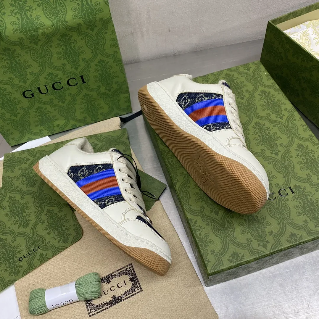 Gucci Screener GG Sneaker White