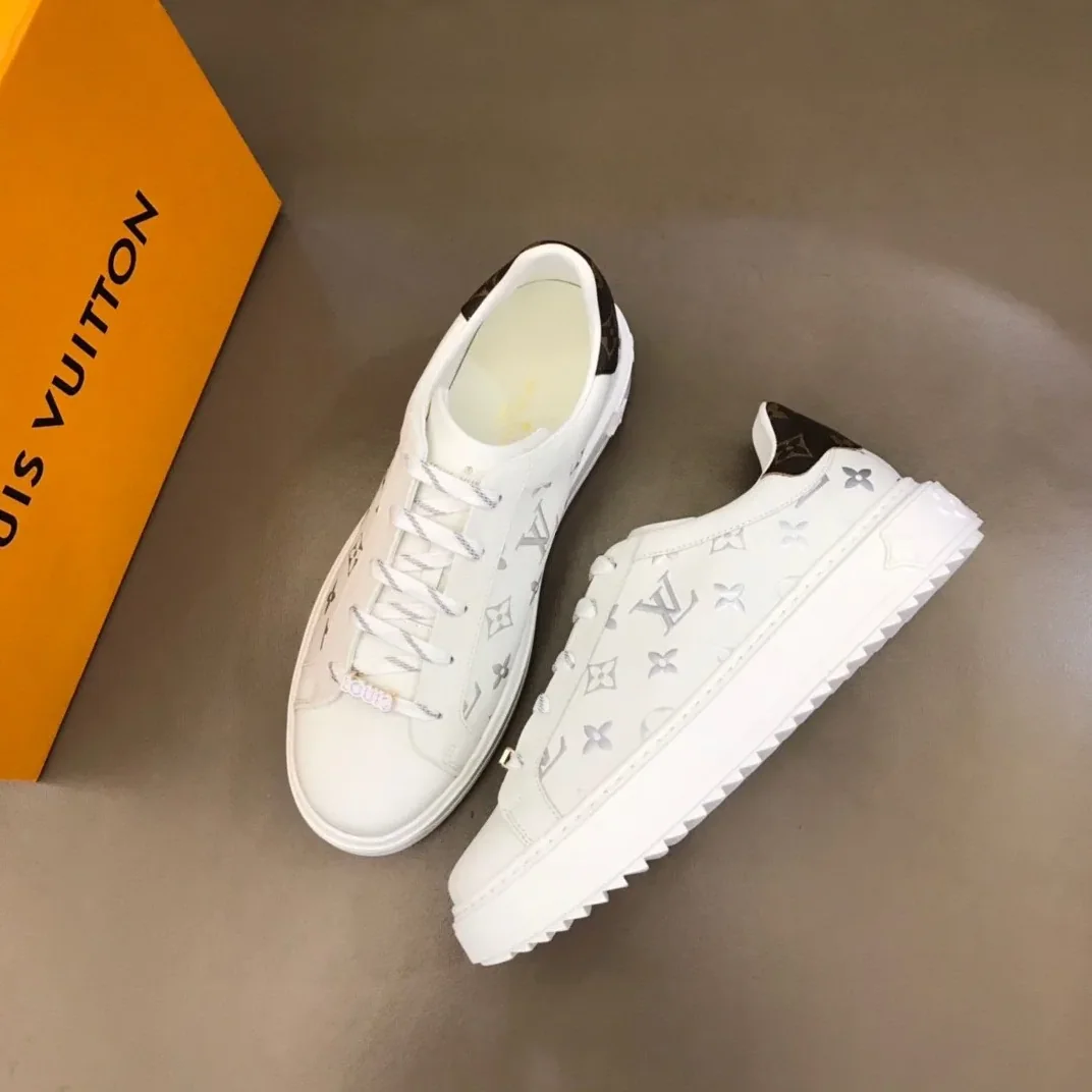 Louis Vuitton Time Out Sneaker Monogram Flowers Red Louis Vuitton Time Out Sneaker Monogram Flowers Red
