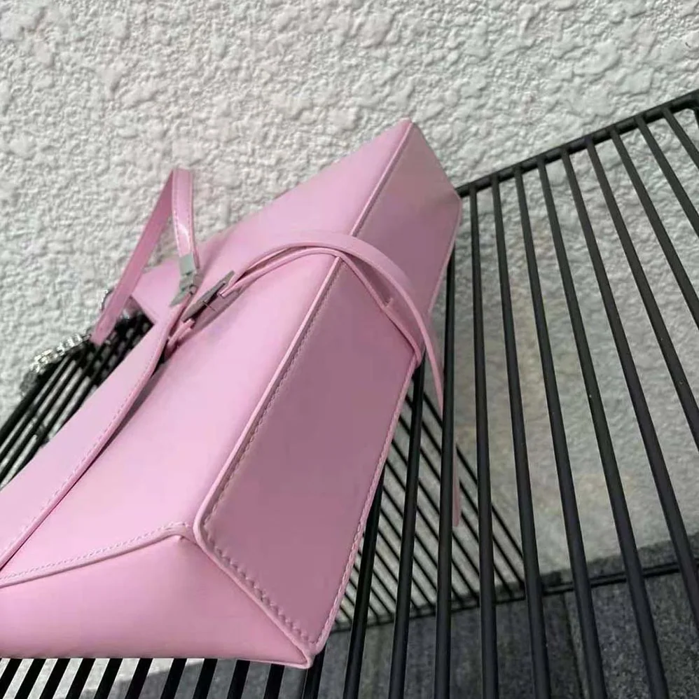 Givenchy Small Cut Out Bag in Box Leather with Chain for Women in Pink