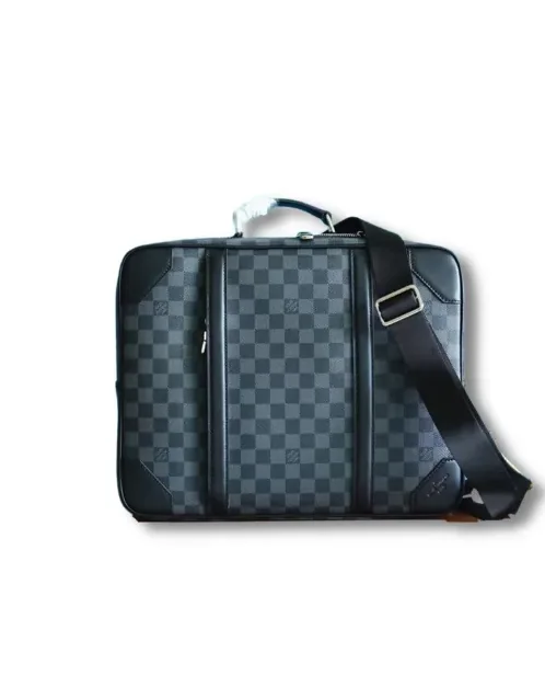 Briefcase Backpack Damier Gray /
