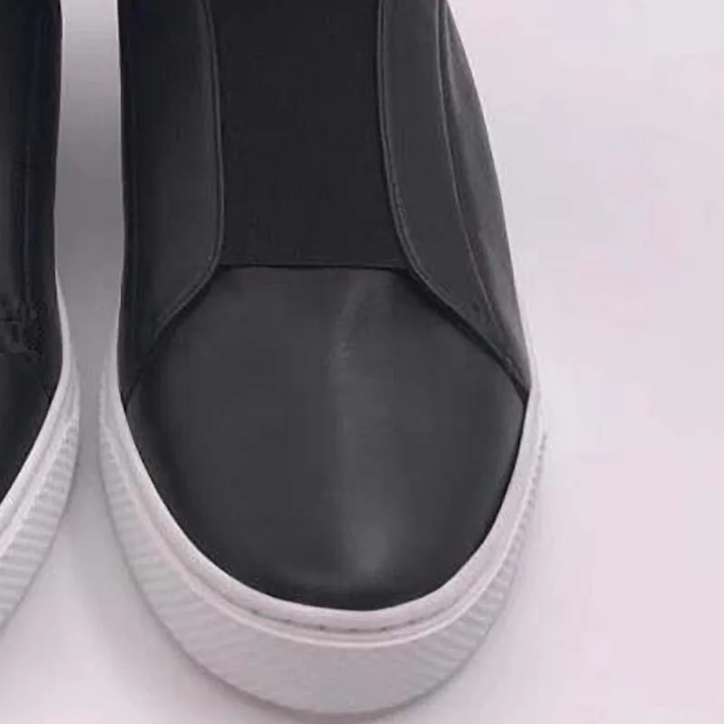 Versace Shoes Palazzo High-Top Sneakers for Men in Black