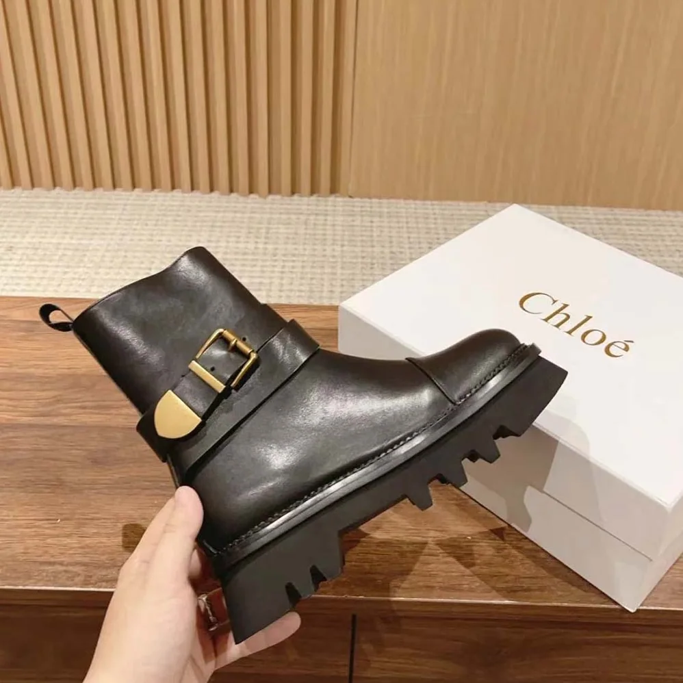 Chloe Owena Ankle Boots for Women in Black Chloe Owena Ankle Boots for Women in Black