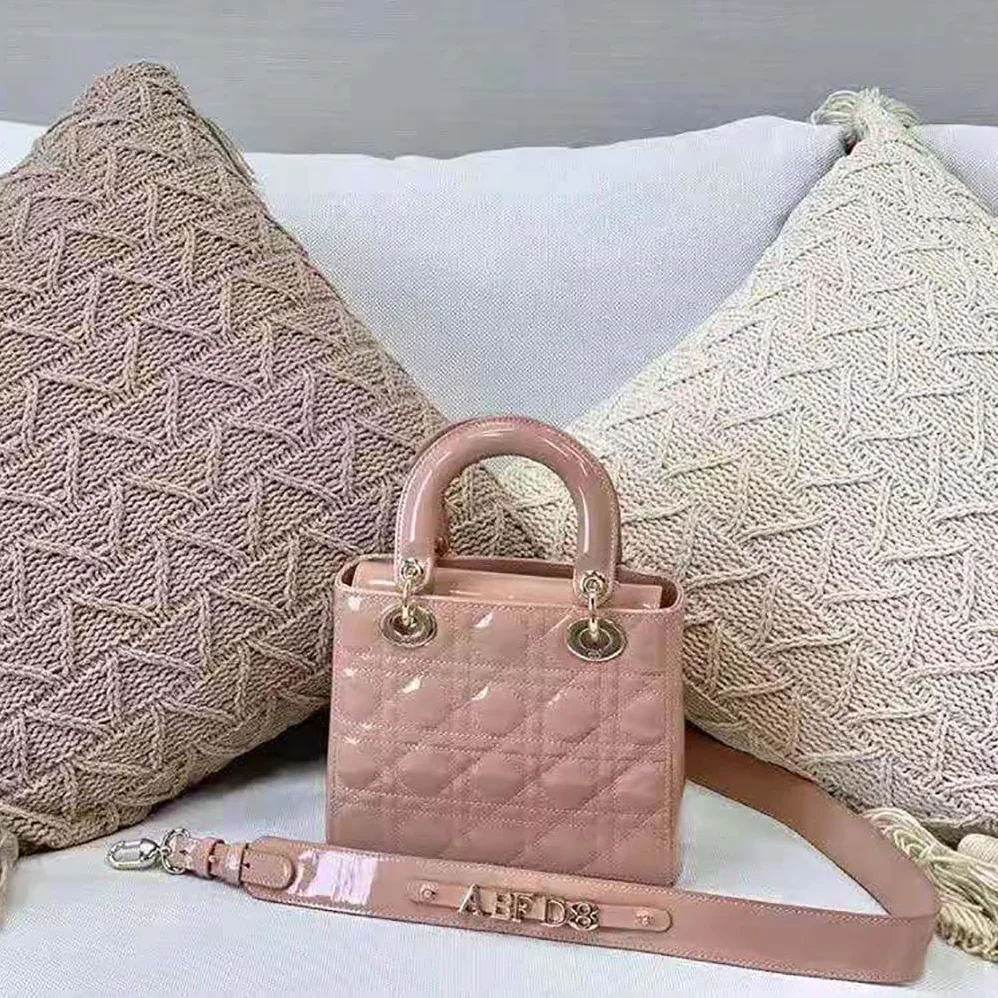 Dior Small Lady Dior Bag Patent Calfskin