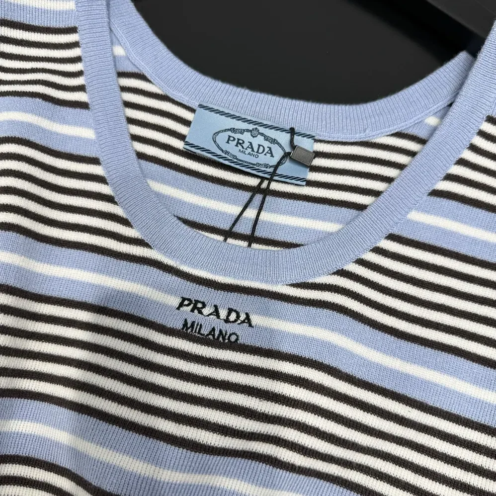 Prada Cotton Knit Tank Top for Women Prada Cotton Knit Tank Top for Women