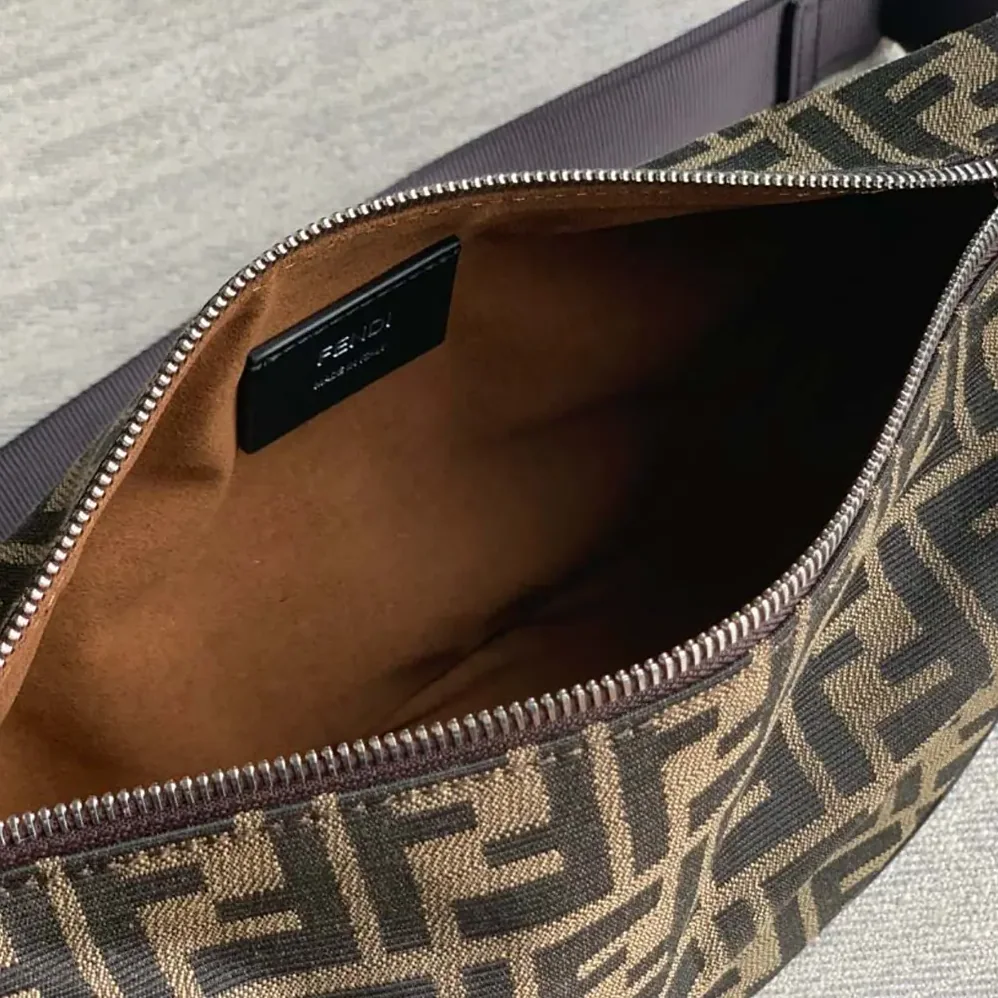 Fendi FF Jacquard Fendi Melon Small FF Bag for Unisex Fendi FF Jacquard Fendi Melon Small FF Bag for Unisex