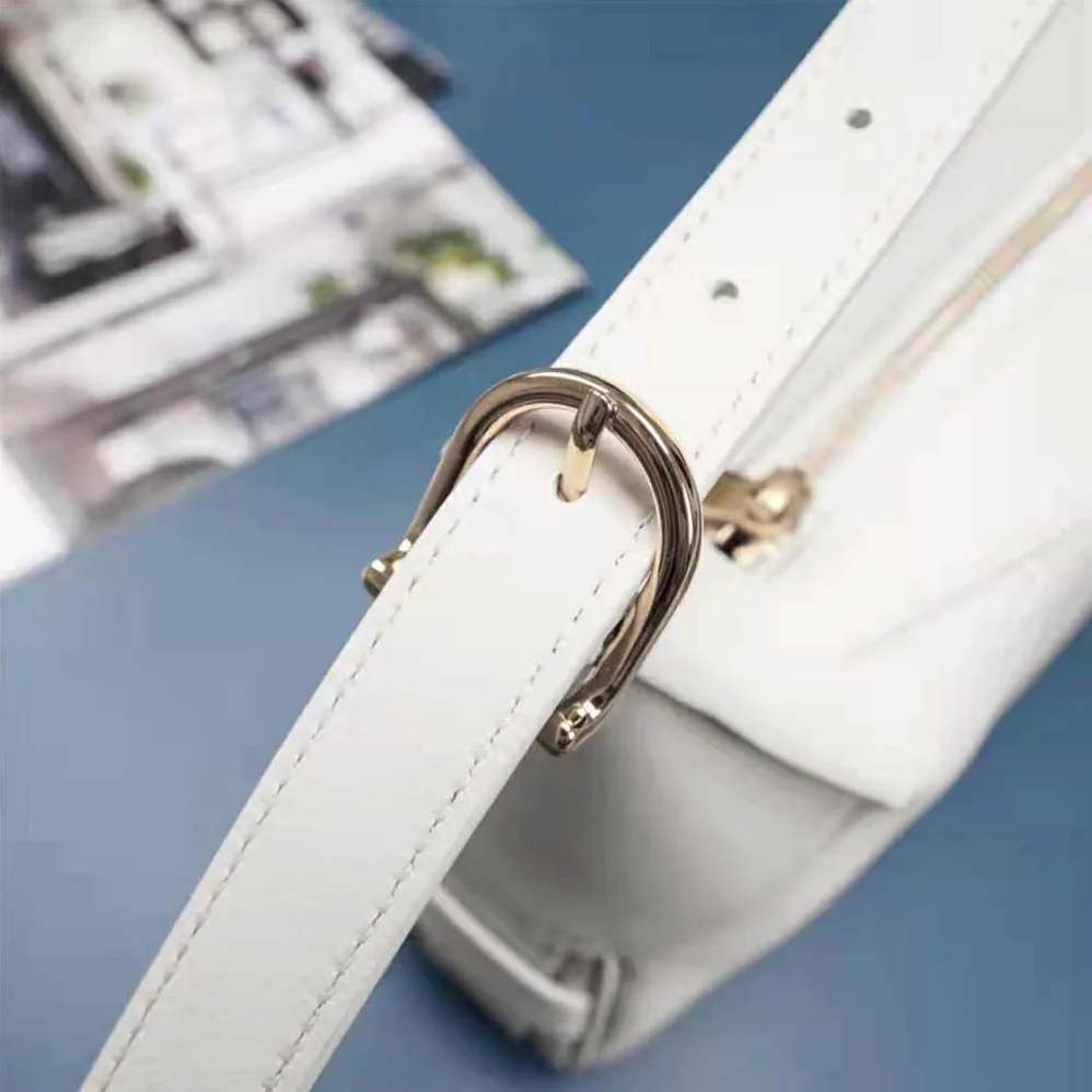 Celine Medium Romy in Supple Calfskin for Women in White