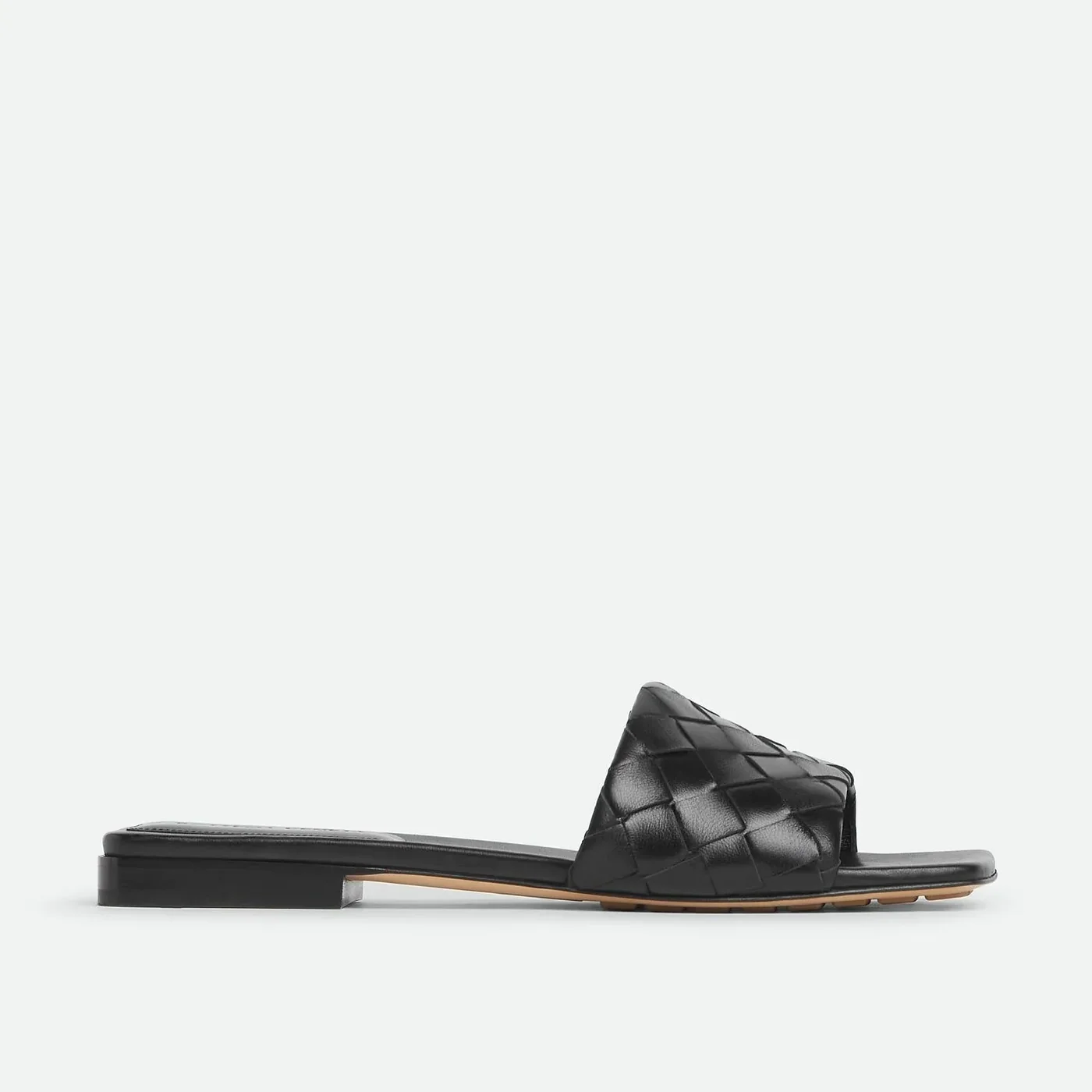 Bottega Veneta Parco Flat Mule Black