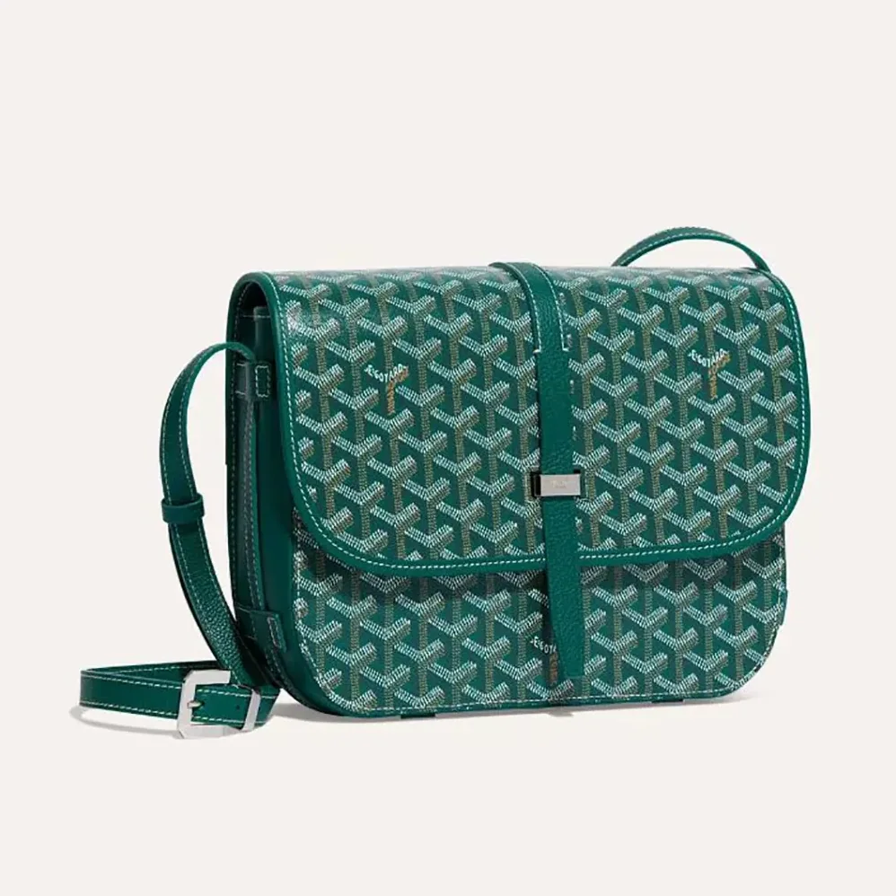 Goyard Belvedere Mm Bag for Unisex in Green