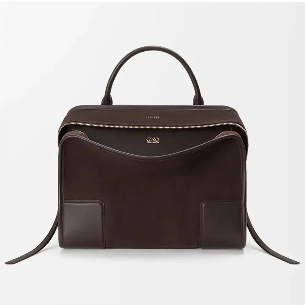 Loewe Large Amazona 180 Bag in Suede for Women Loewe Large Amazona 180 Bag in Suede for Women