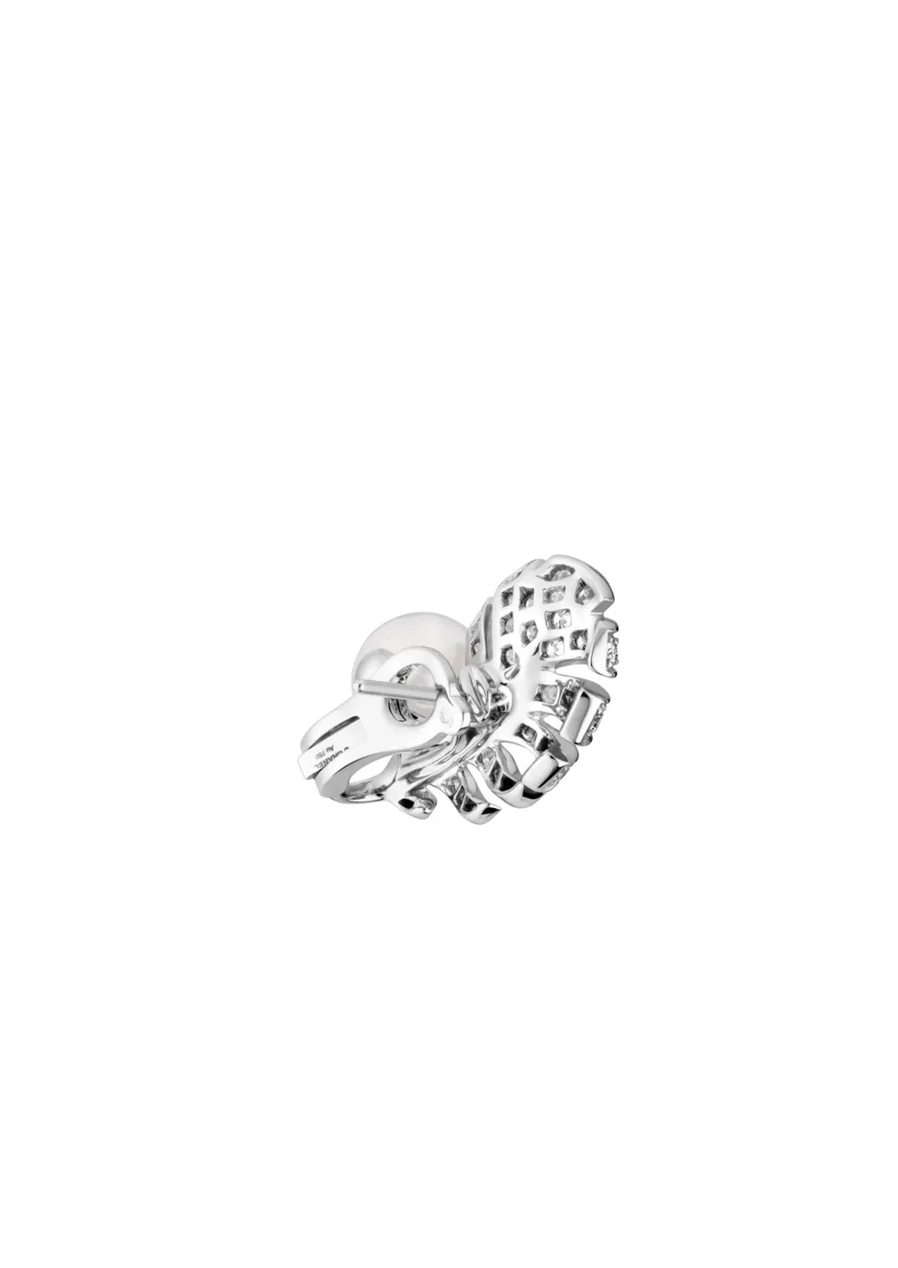 Plume De Chanel Earrings Silver
