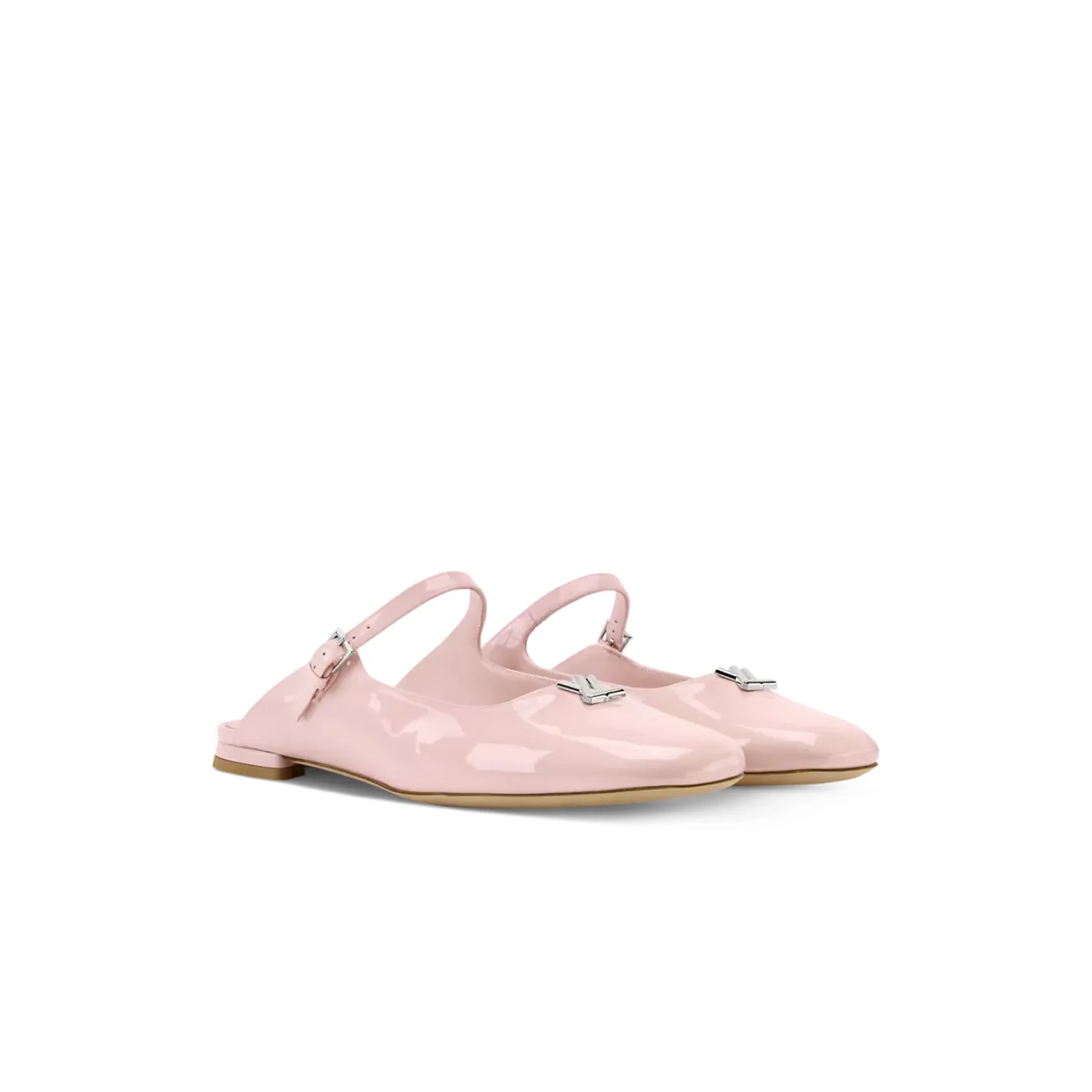 Louis Vuitton Swing Open Back Ballerinas Rose Antique Pink 1AJNRM