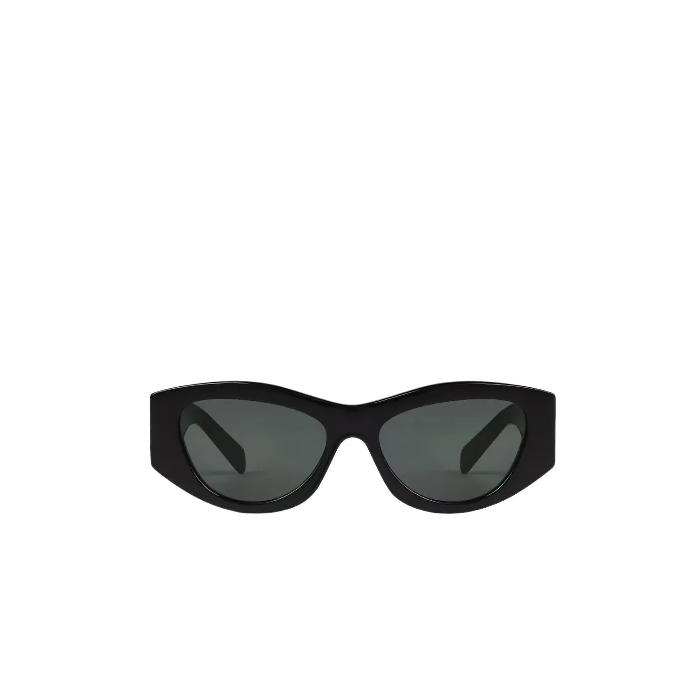Celine Triomphe 15 Sunglasses In Acetate Black