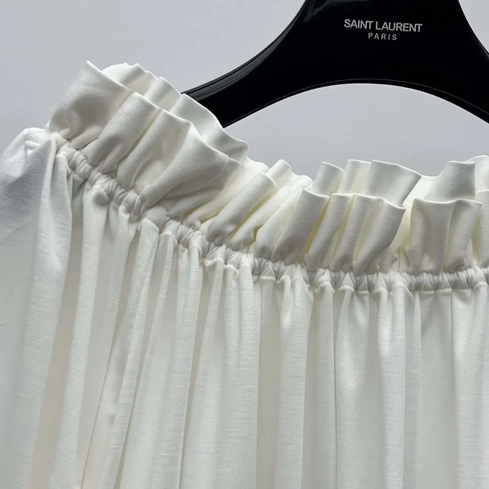 Celine Gathered Dress in Jersey for Women Celine Gathered Dress in Jersey for Women