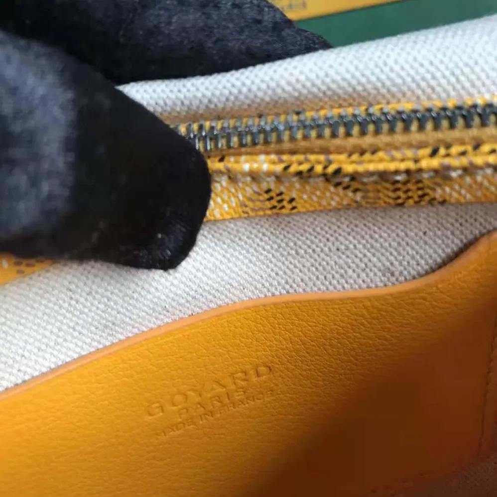 Goyard Plumet Pocket Wallet for Women in Yellow