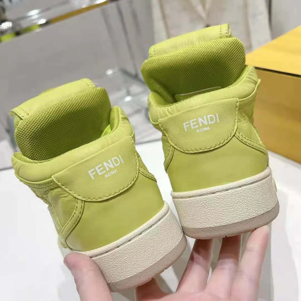 Fendi Match Acid Green Nylon High for Unisex in Tops Fendi Match Acid Green Nylon High for Unisex in Tops