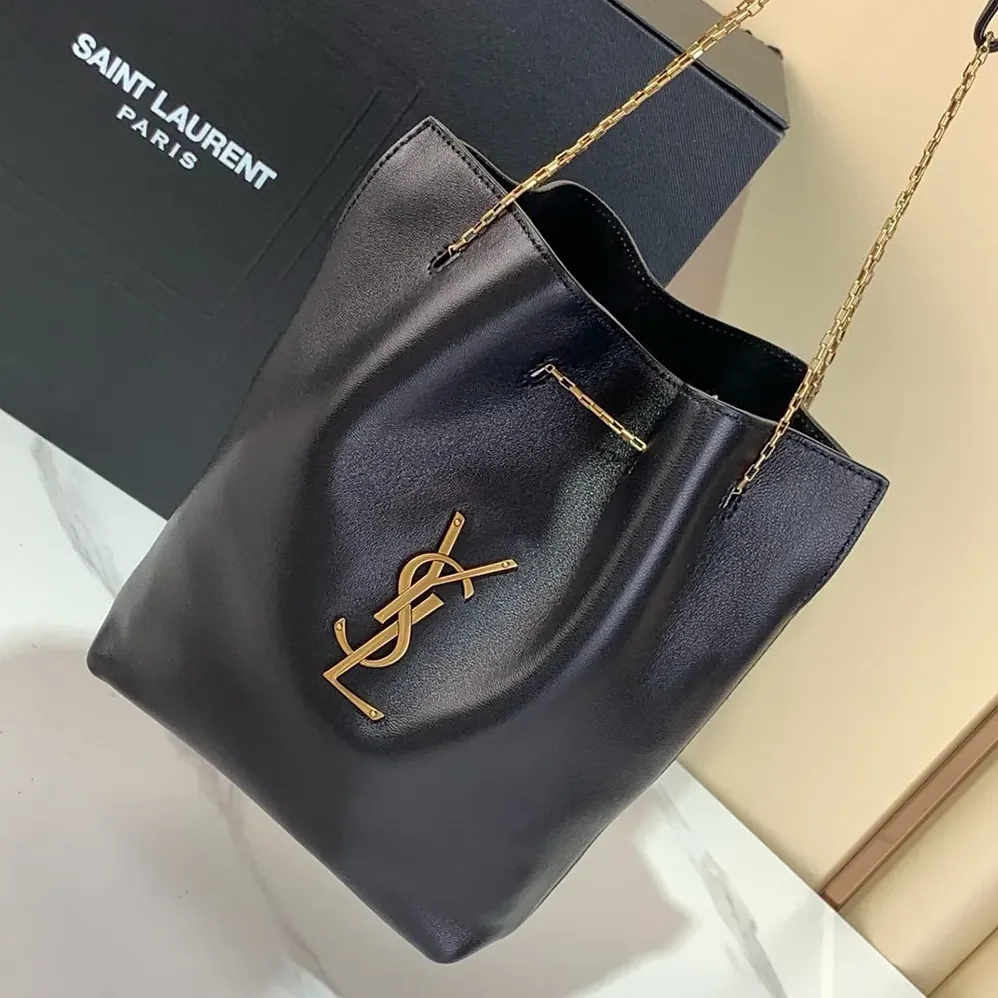 Saint Laurent YSL Pochon in Lambskin for Women Saint Laurent YSL Pochon in Lambskin for Women