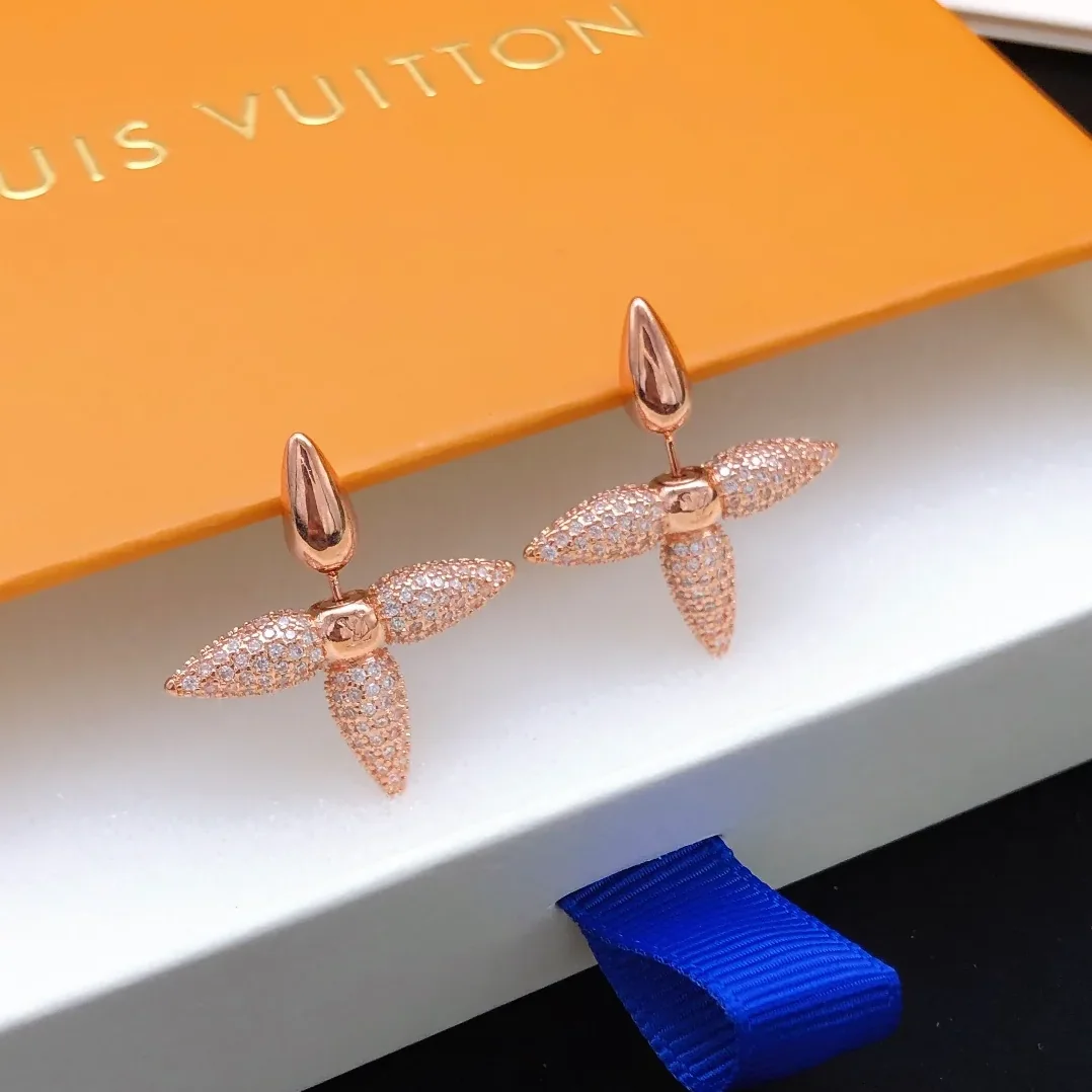 Louis Vuitton Louisette Earrings Gold Louis Vuitton Louisette Earrings Gold