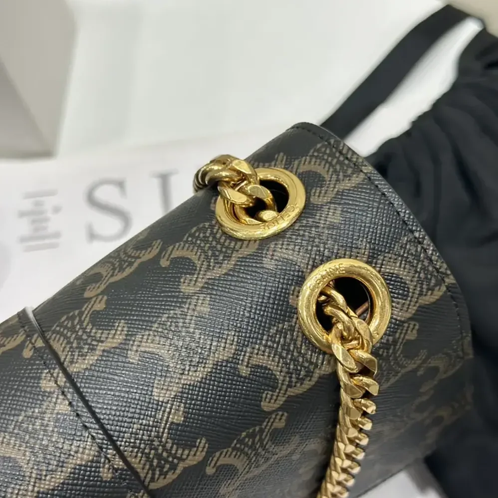 Celine Medium Celine Victoire Bag in Triomphe Canvas 115852FRH.04LU for Women