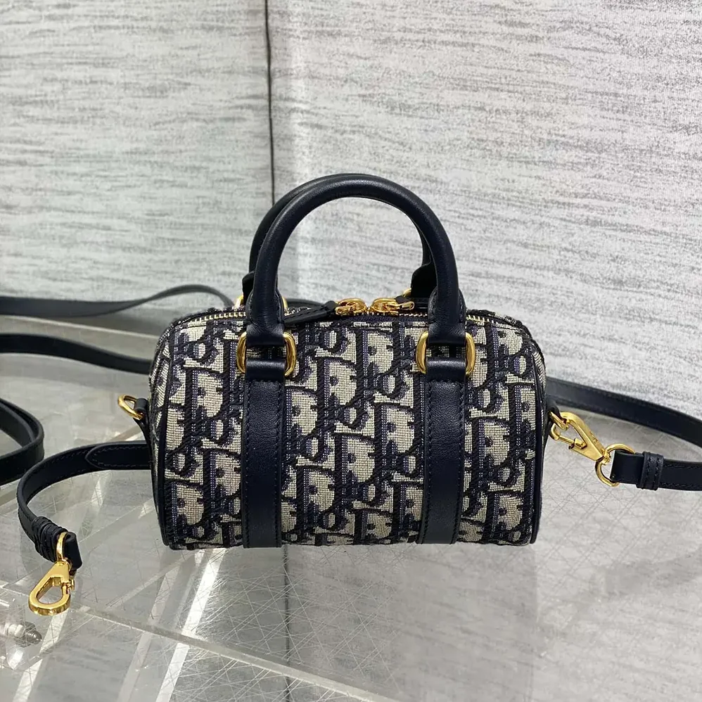 Dior Nano Dior Groove 17 Bag Blue Dior Oblique Jacquard for Women Dior Nano Dior Groove 17 Bag Blue Dior Oblique Jacquard for Women