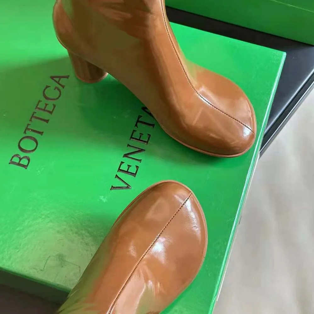 Bottega Veneta Atomic Ankle Boot for Women in Brown Bottega Veneta Atomic Ankle Boot for Women in Brown