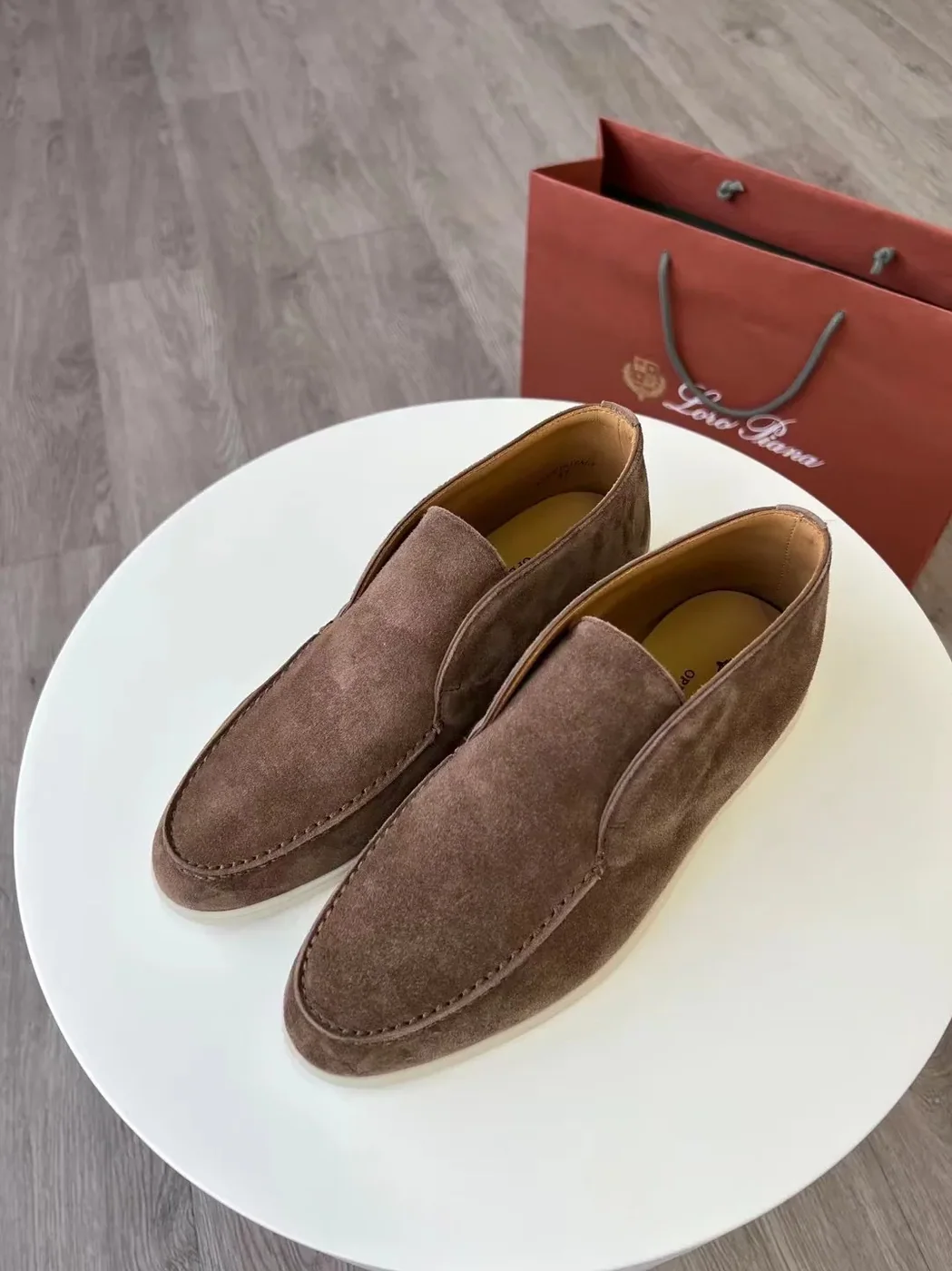 Loro Piana Open Walk Chukka Boots Grey Loro Piana Open Walk Chukka Boots Grey