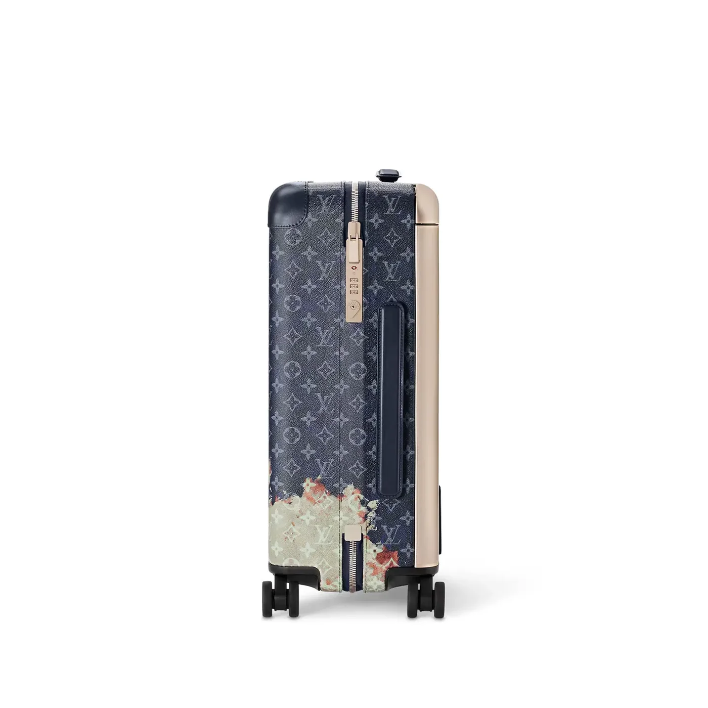 Louis Vuitton Horizon 55 Suitcase in Blue Champagne Hardware Louis Vuitton Horizon 55 Suitcase in Blue Champagne Hardware