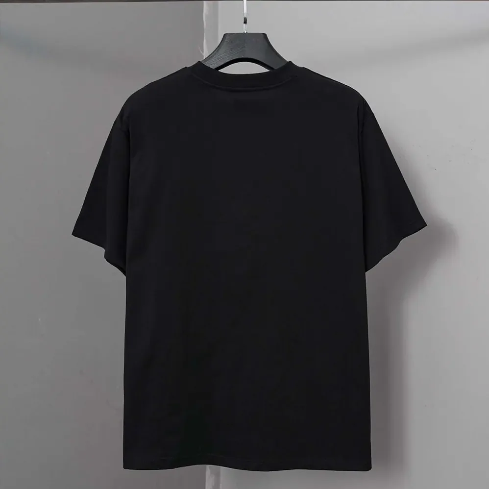 Balenciaga Paris Thunderstorm Oversized T-Shirt in Black Dry Jersey for Men Balenciaga Paris Thunderstorm Oversized T-Shirt in Black Dry Jersey for Men