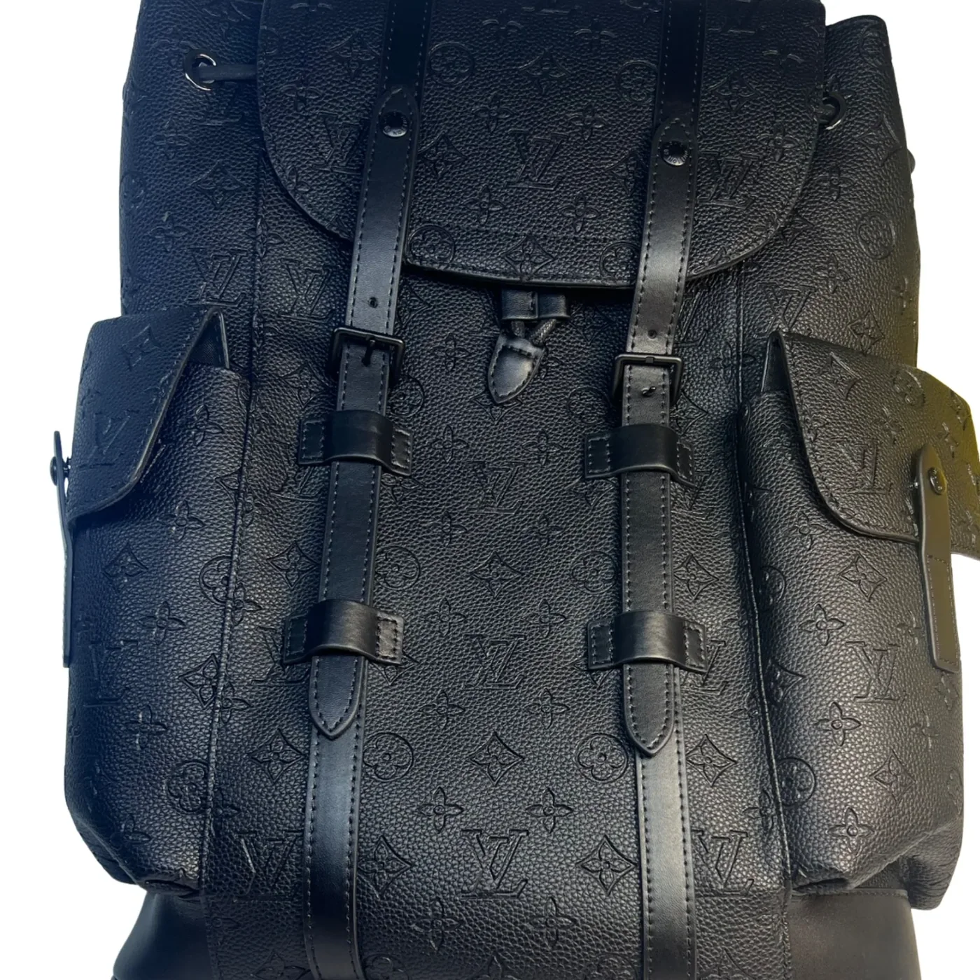 Louis Vuitton Christopher MM Monogram Taurillon Leather Black / Louis Vuitton Christopher MM Monogram Taurillon Leather Black /