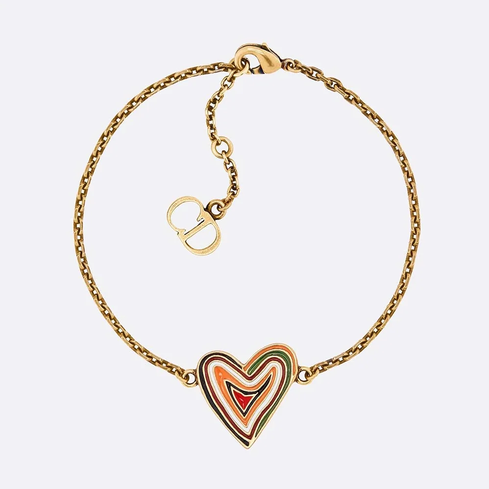 Dior “Dioramour” Heart Bracelet for Women