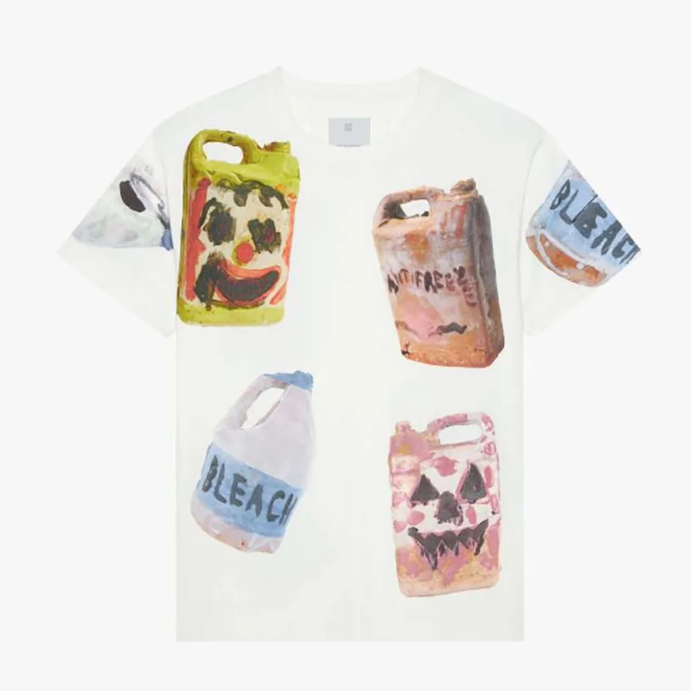 Givenchy Oversized T-shirt in Jersey with Ceramics Prints for Women Givenchy Oversized T-shirt in Jersey with Ceramics Prints for Women