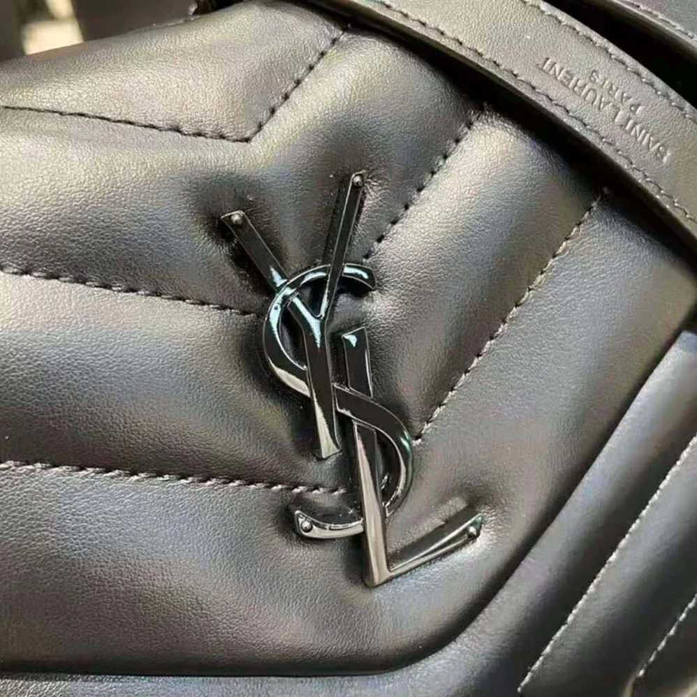 Saint Laurent YSL Loulou Small in Matelassé “Y” Leather for Women